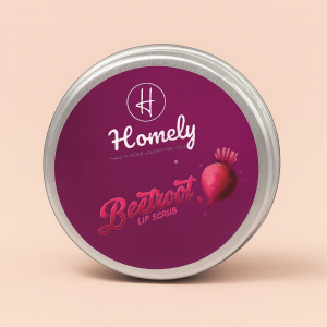 Beetroot lipscrub